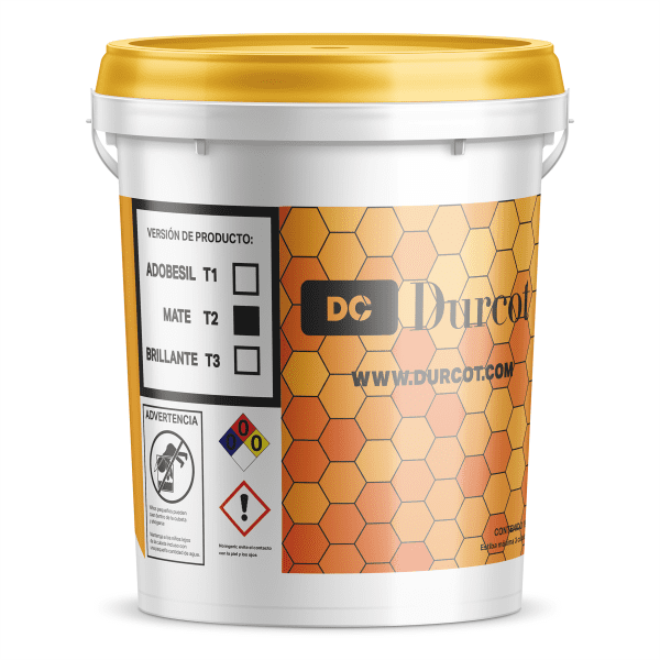 Durcot T2 - Sellador para Tabique, Cantera, Concreto - Semi Mate Natural (19L)
