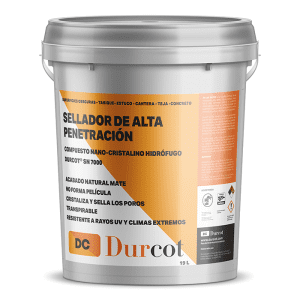 Durcot - SN7000 - Sellador hidrófugo - Sellador Mate - Acabo Natural - Alta penetración