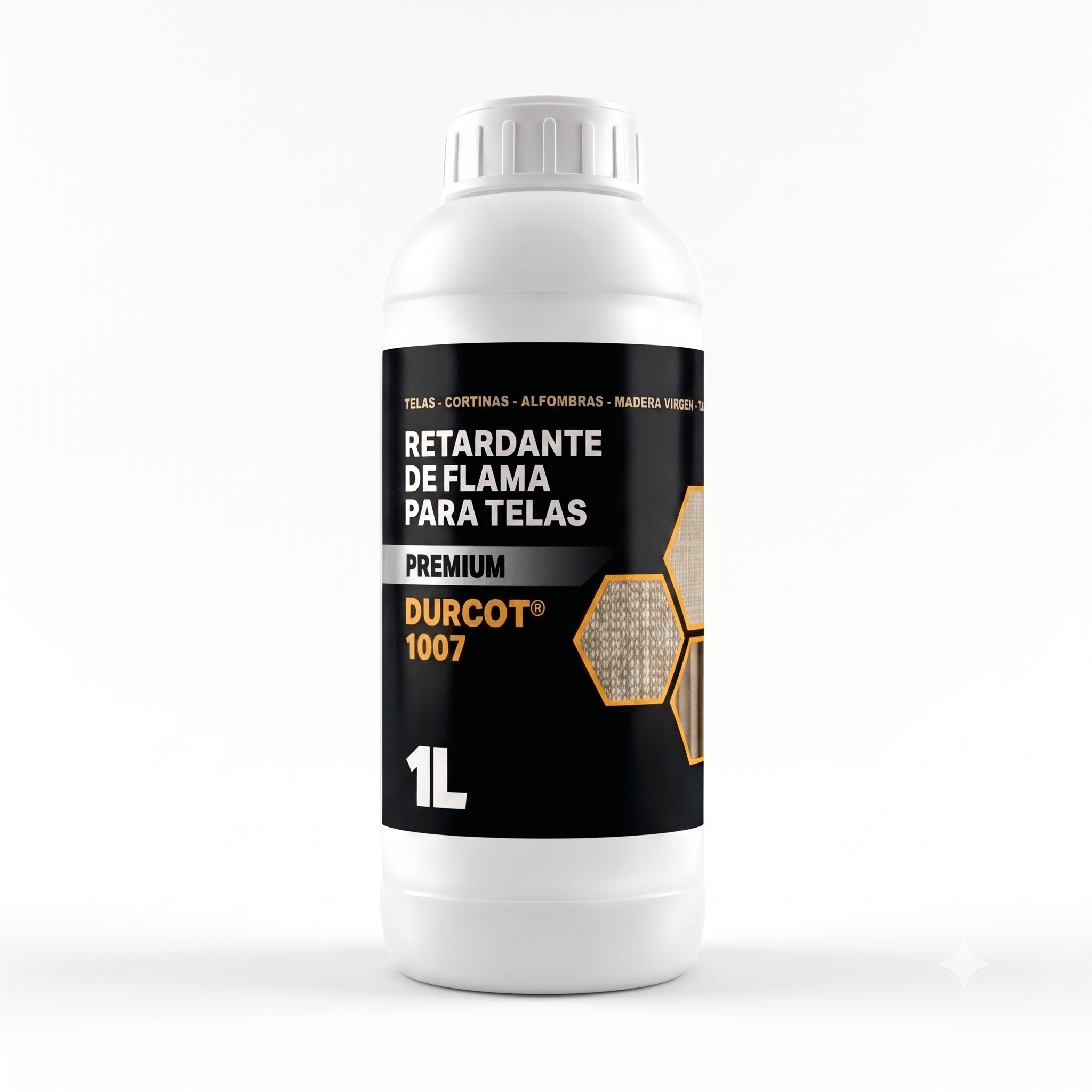 Durcot 1007 - Retardante de flama para telas - 1L - Transparente